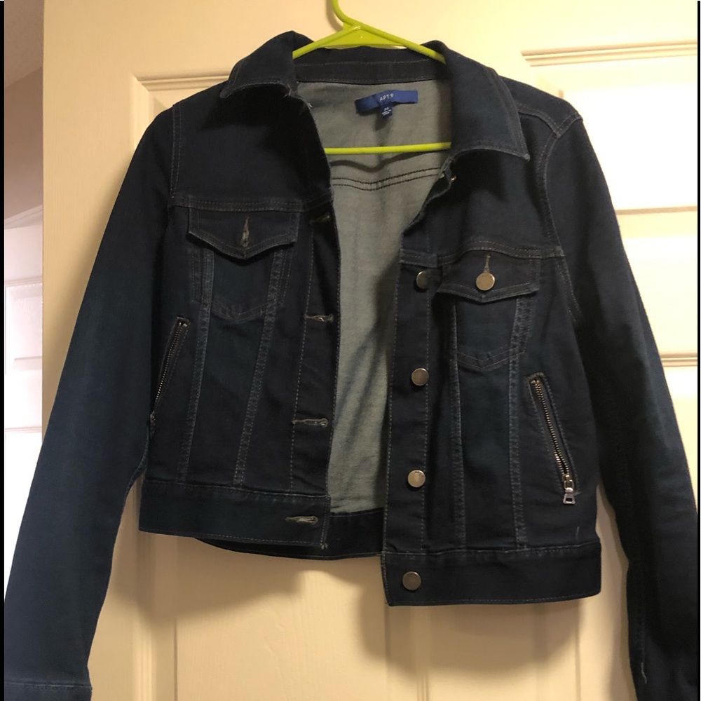 Dark Blue Jean Jacket